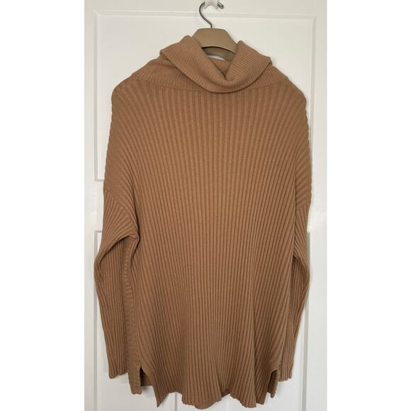 Chicos Zenergy Cowl Neck Shirt Brown Large/Chicos 2 - Picture 2 of 9